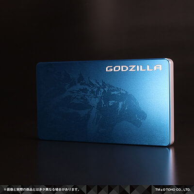 GODZILLA 怪獣惑星 GILD design ジュラルミン削り出し名刺入れ、シン・ゴジラ GILD design ジュラルミン削り出し名刺入れ